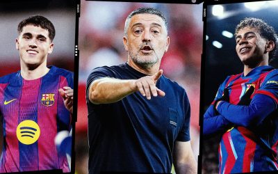 FC Barcelona, cu o echipă formată din cei mai tineri jucători din istoria sa, a reușit o performanță remarcabilă în sferturile de finală ale Ligii Campionilor
