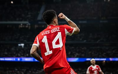 Luis Díaz, vedeta lui Bayern München, nu a strălucit pe deplin în victoria cu 2-1 în fața lui Real Madrid, în Champions League, pe terenul de pe Santiago Bernabéu
