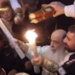 Sfânta Lumină de la Ierusalim, în România: Flacăra a ajuns la București