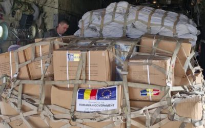 România, ajutor de 15 tone pentru Liban: Avioane MApN transportă ajutoarele