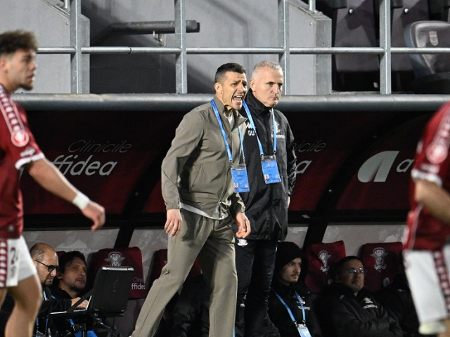 Gâlcă, răspuns acid la acuzațiile lui Dobre: „Nu e ușor să fii Rapid”