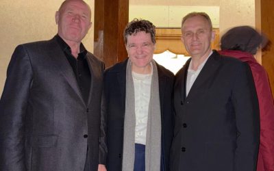 Nicușor Dan, în Vinerea Mare la Cornu, cu primarul și șeful CJ Prahova (PSD)