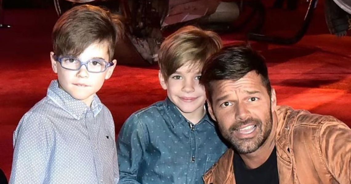 Así están hoy Matteo y Valentino, los hijos de Ricky Martin que lo acompañan en sus shows en la Argentina