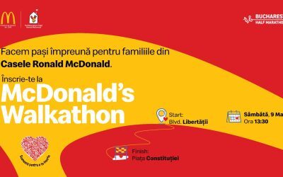 McDonald’s invită la cursă caritabilă de 1 km în București, la Half Marathon