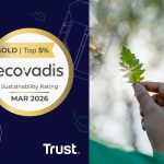 Trust a primit pentru al patrulea an certificarea EcoVadis Gold – Arena IT