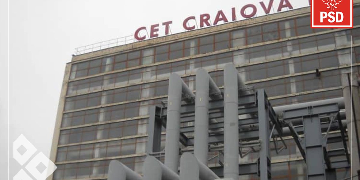 Craiova externalizează producția de energie termică: Electrica SA, singurul ofertant Primăria Craiova a lansat o licitație pentru delegarea prin concesiune a producției de energie termică și electrică în cogenerare, cu scopul de a asigura alimentarea cu căldură și apă caldă a orașului