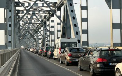 Trafic lejer pe Podul Prieteniei Giurgiu până marți dimineața