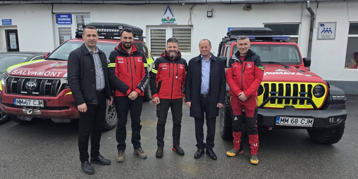 Nouă bază Salvamont Maramureș la Vișeu de Sus: Intervenții rapide salvatoare