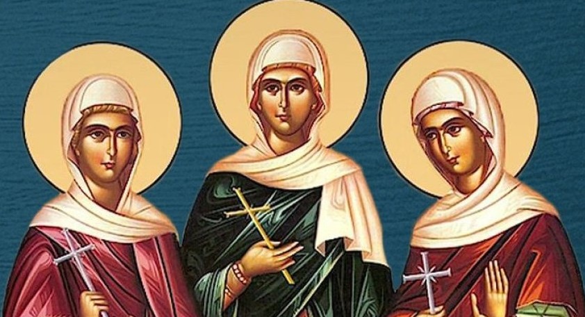Sfintele Irina și Hionia, sărbătorite pe 16 aprilie