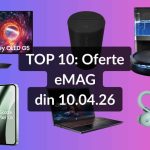 EMAG, ziua ofertelor: Căști Anker, telefon mid-range Android, boxă Sonos