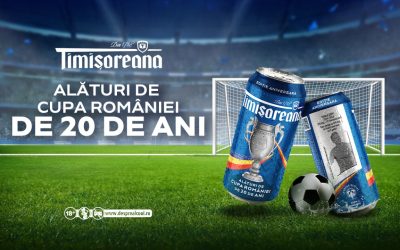 Timișoreana sărbătorește 20 de ani cu Cupa României la fotbal