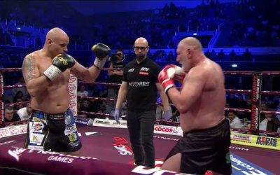 Tolea Ciumac, victorie categorică la DFS, dar cu un „plus” de adrenalină București – Tolea Ciumac (51 de ani) a demonstrat încă o dată că are forța și determinarea de a domina ringul