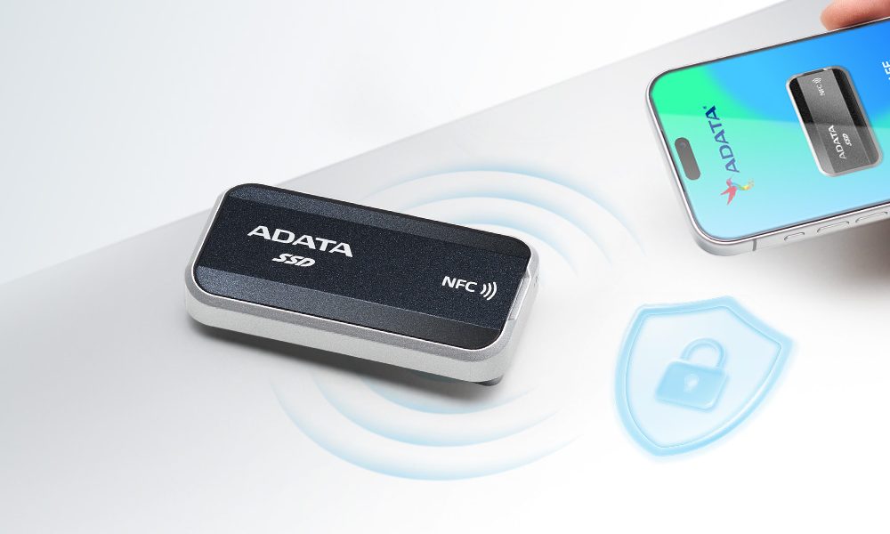 ADATA lansează Urban Tapsafe: SSD extern, datele tale protejate prin NFC