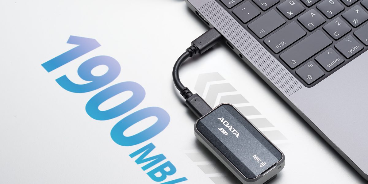 ADATA dă lovitura: SSD extern cu NFC și viteze de 1.900 MB/s!