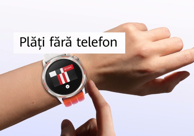 Huawei aduce plăți contactless pe smartwatch în Europa. România, pe listă!