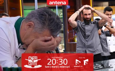 Verdictul celui de-al doilea battle „Chefi la cuțite”: Cine merge la eliminare