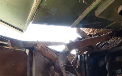 Şoc la Galați: Proprietara casei, după ce o dronă a căzut în curte: „Am scăpat cu viață”