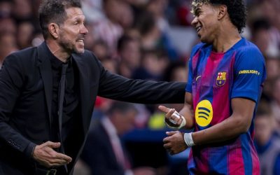 Victorie istorică pentru Atletico Madrid pe Camp Nou: Simeone, euforic după succesul cu Barcelona Atletico Madrid a învins FC Barcelona cu 2-0 într-un meci din sferturile de finală, iar antrenorul Diego Simeone a lăudat prestația echipei sale
