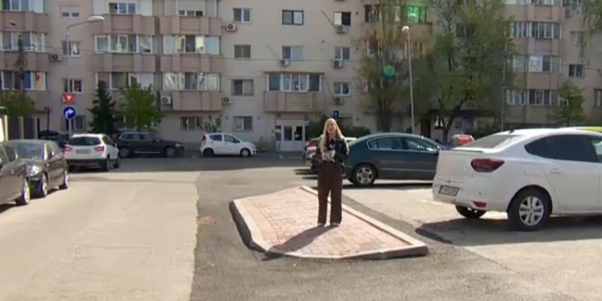 O „insulă” de pavele a blocat o stradă din București, Sector 3, explică Primăria