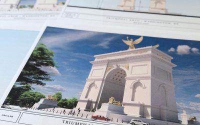 Arc de triumf: Donald Trump vrea un monument uriaș în Washington față de București