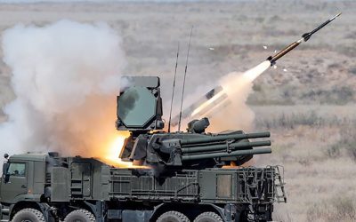 Ucraina: Un sistem rusesc Panțir-S1, distrus lângă Mariupol