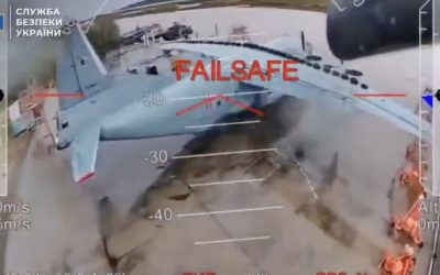 Ucraina, atac-fulger cu drone: 16 ținte ruse, inclusiv Iskander și Krasnodar