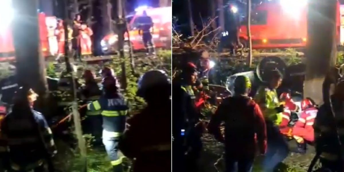 Șoc la Snagov de Paște: Doi tineri, morți după impactul cu un copac