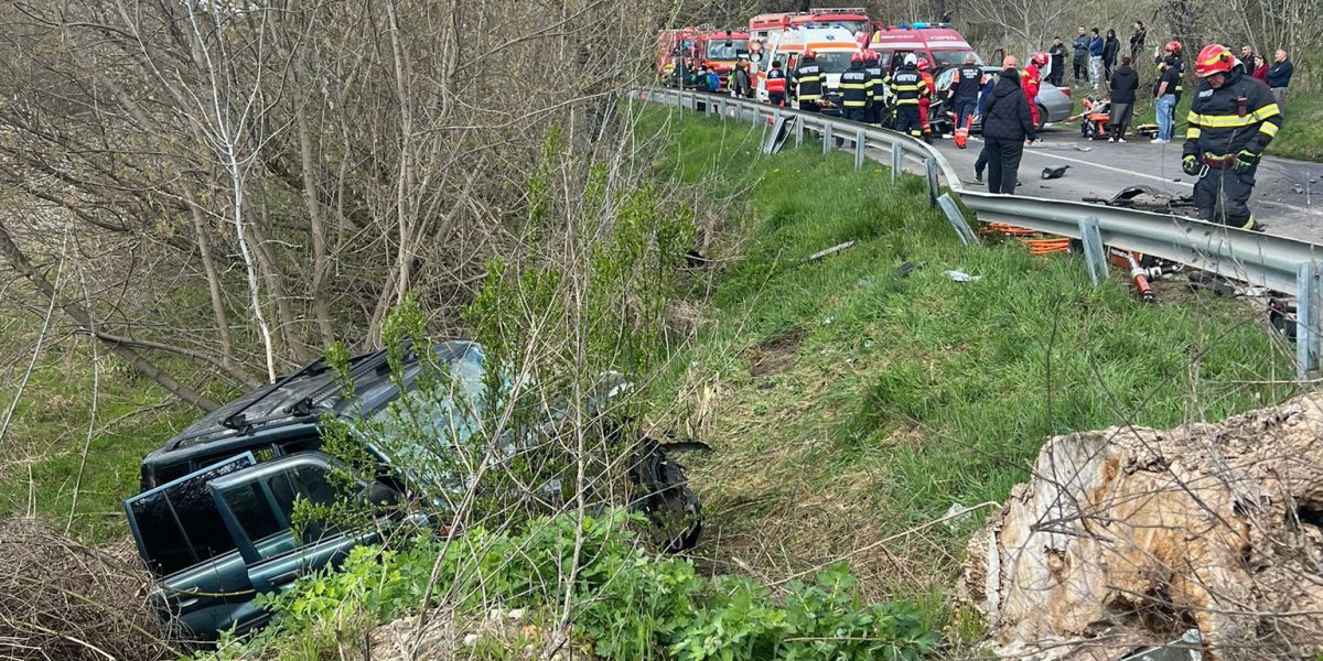 Accident grav în Sibiu: Planul Roșu, activat pe un drum județean