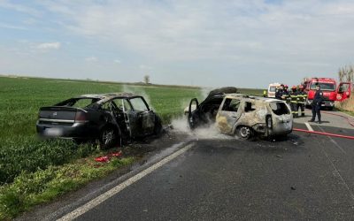 Accident TERIBIL în Timiș: O femeie a murit, trei răniți