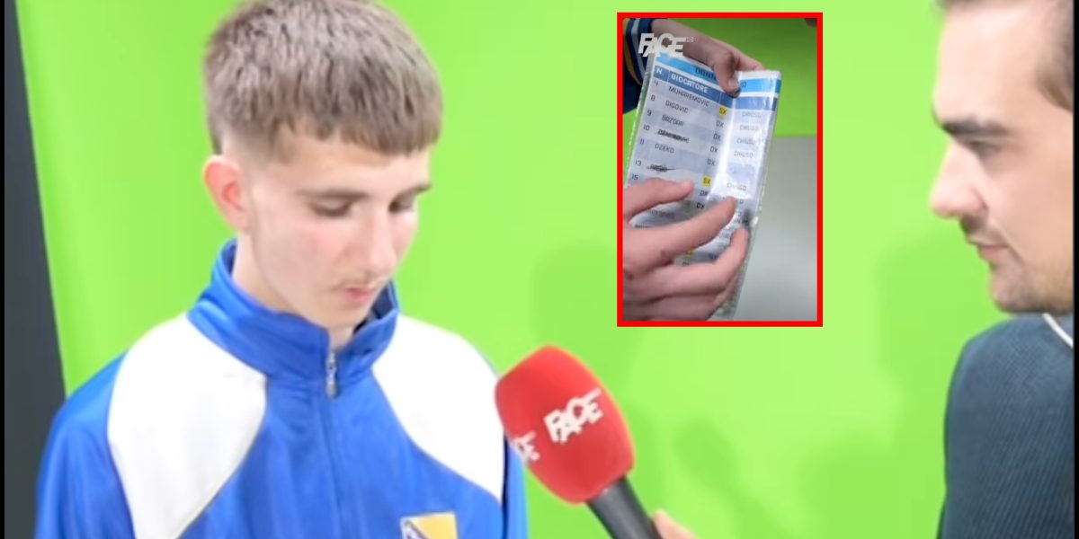 Eroul bosniac, minciuni sfruntate: „I-am furat notele lui donnarumma, a fost noroc”