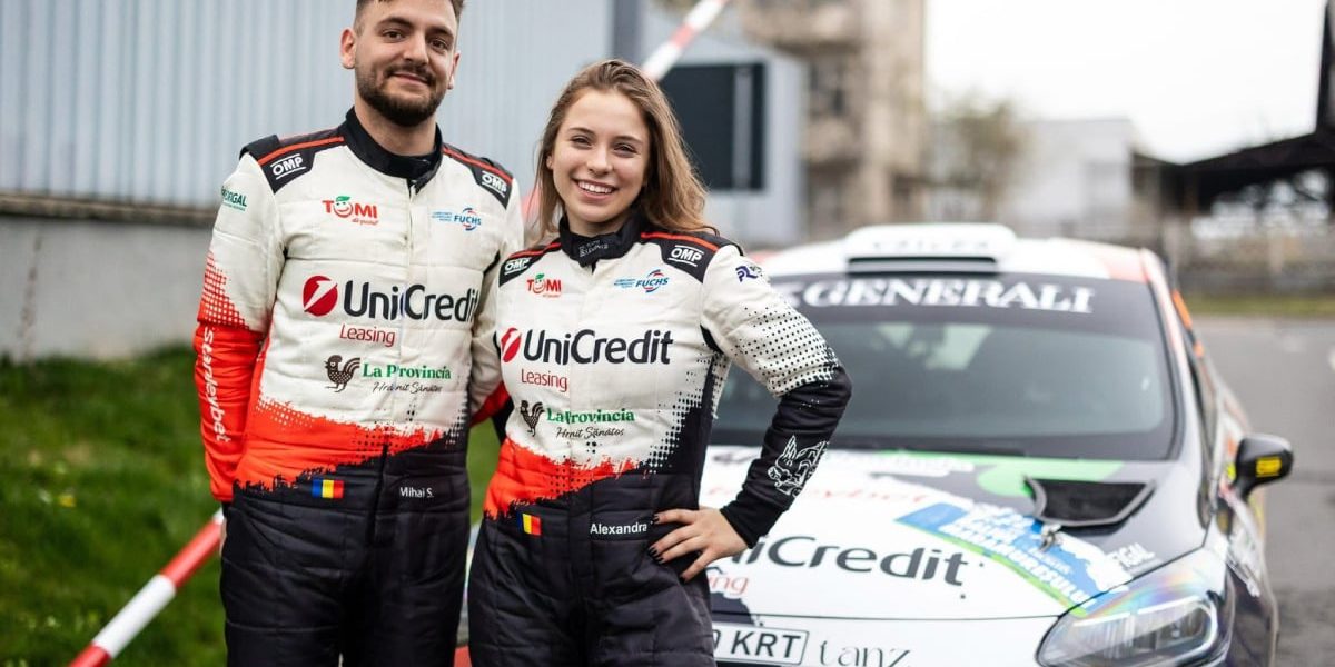 Tânăr pilot, debut fulminant la 19 ani în Campionatul European de Raliuri