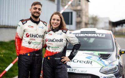 Tânăr pilot, debut fulminant la 19 ani în Campionatul European de Raliuri