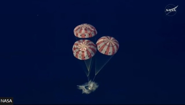 Orion a revenit: Capsula Artemis II a amerizat, după zbor istoric spre Lună