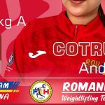 Andreea Cotruța, argint la Europenele de Haltere de la Batumi!