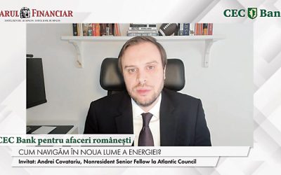 CEC Bank, pilon pentru business-urile din România. Covatariu (Atlantic Council) avertizează