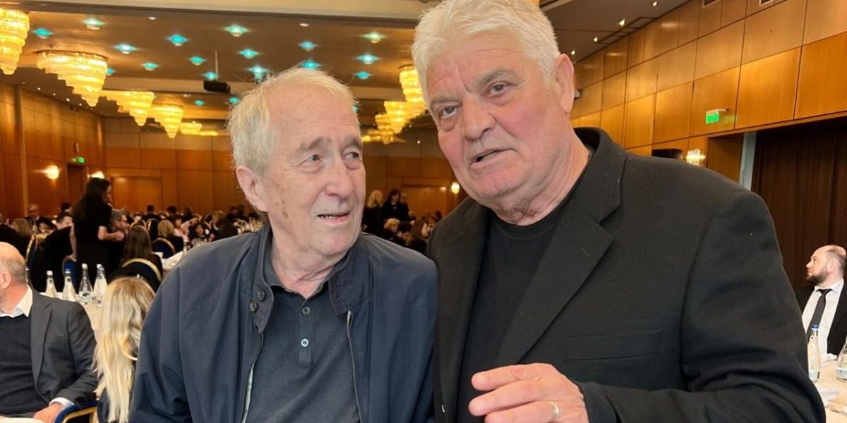 Apariție surprinzătoare: Valentin Ceaușescu, la parastasul lui Mircea Lucescu