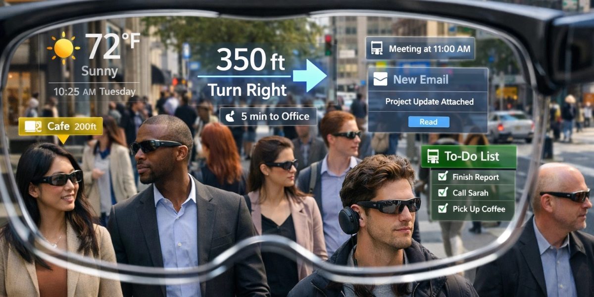 Ochelarii AR, propulsați de AI: Cum schimbă realitatea augmentată lumea