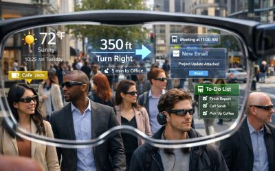 Ochelarii AR, propulsați de AI: Cum schimbă realitatea augmentată lumea