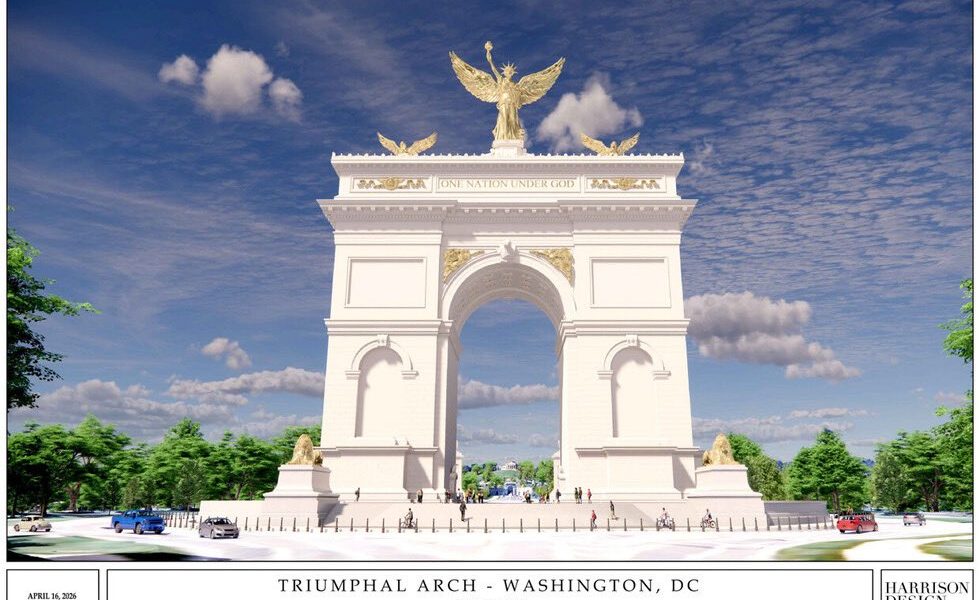 Trump, planuri grandioase: Un „Arc de Triumf” uriaș, promite fostul președinte