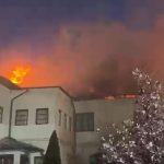 Incendiu devastator la mănăstirea din Vâlcea: Pompieri din 3 județe intervin