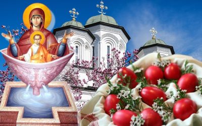 Calendar ortodox: 17 aprilie, sărbătoarea Izvorul Tămăduirii. Apa sfințită, leac miraculos închinat Maicii Domnului
