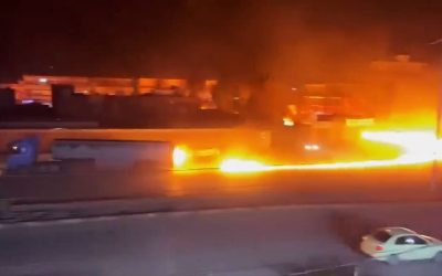 Șofer erou în Siria: A condus cisterna în flăcări departe de civili