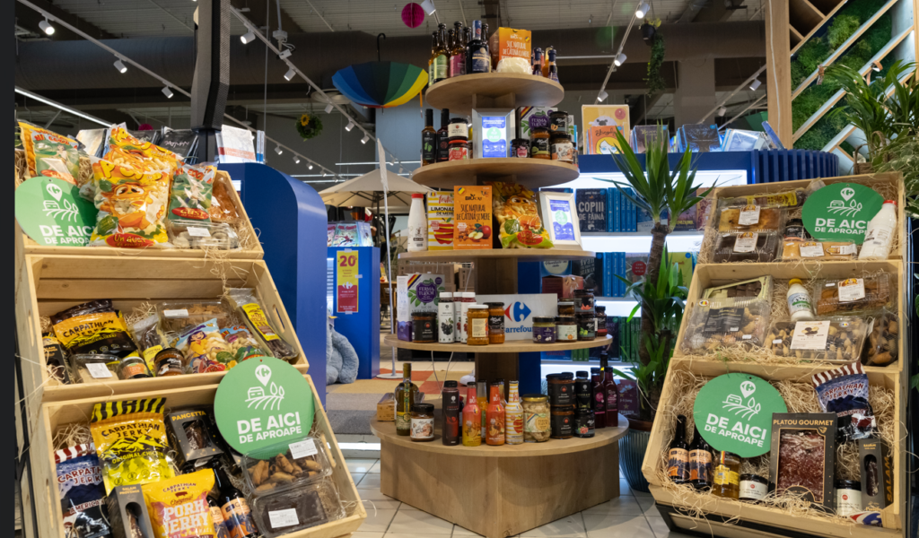 Un important lanț de retail anunță extinderea inițiativei „De aici, de aproape”, prin care susține producătorii locali