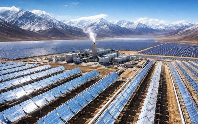 China ridică o centrală solară uriașă în tibet, la o altitudine record