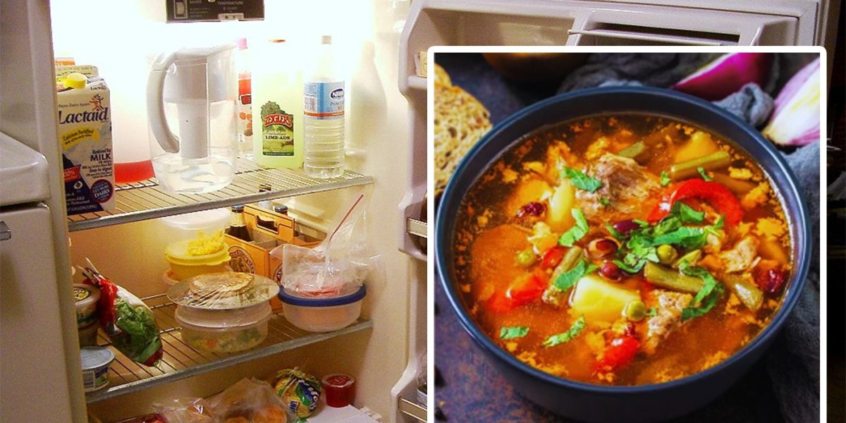 Ciorba de legume, un preparat aparent inofensiv, poate ascunde pericole dacă este păstrată prea mult timp în frigider