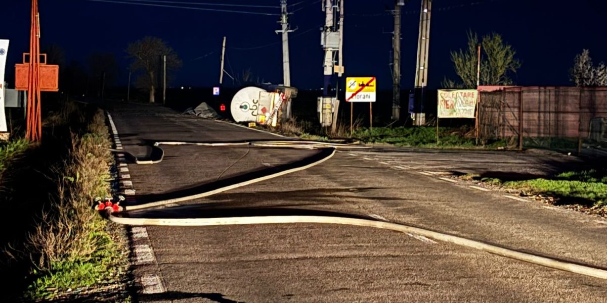 Un accident grav a dus la evacuarea a zeci de persoane în județul Prahova, sâmbătă seară