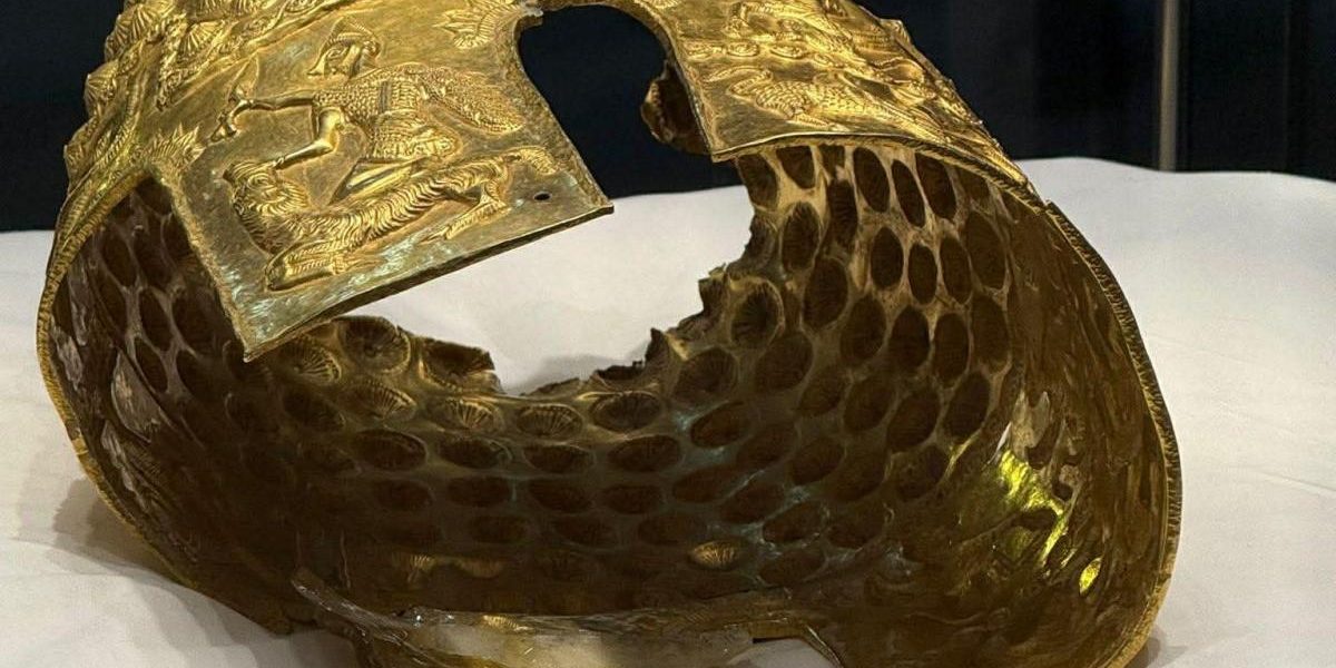 Coiful dacic, spart după recuperare din Olanda: Ce spune directorul Muzeului de Istorie