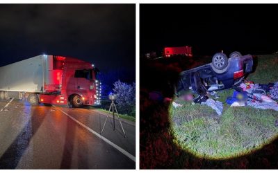 Accident tragic la Craiova: Șofer mort după impactul cu un TIR condus de un brăilean