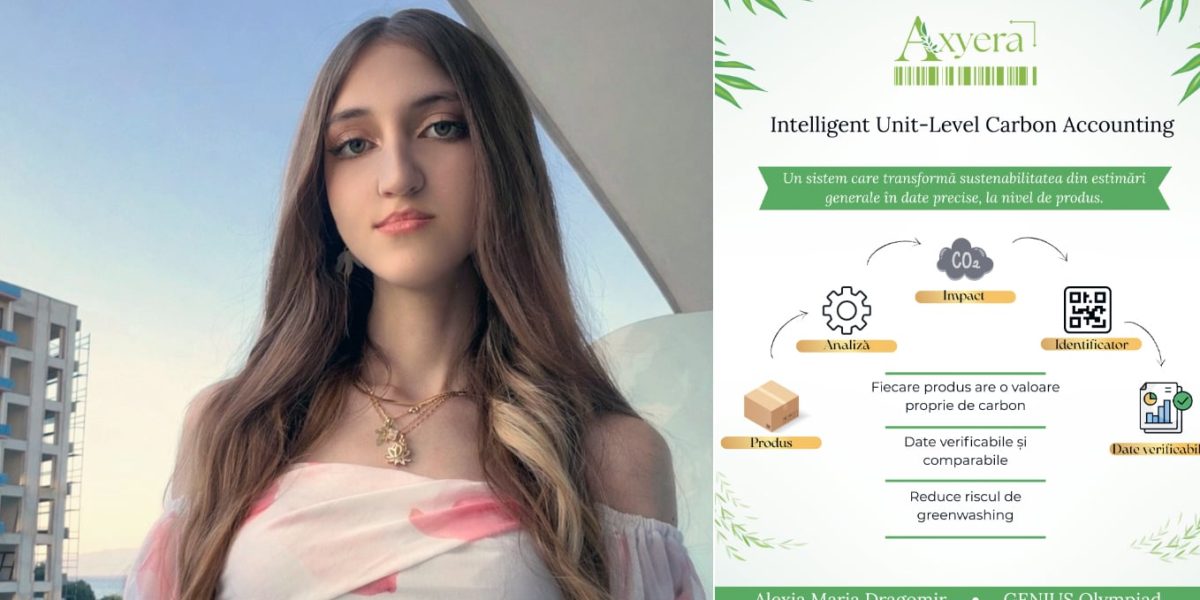 Elevă din Ploiești uimește lumea: Merge la Olimpiada Genius cu proiect SUSTENABIL