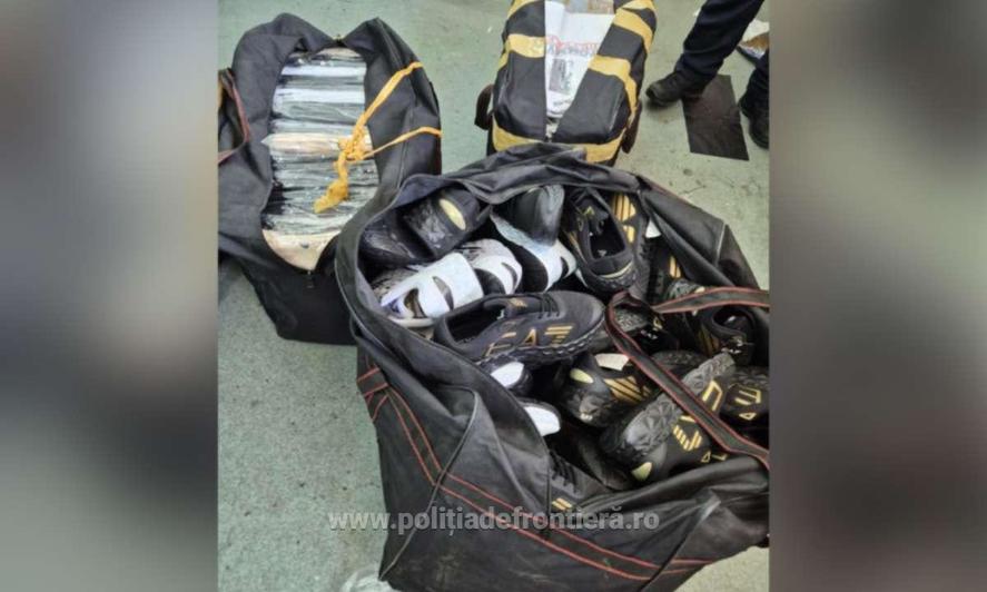 Giurgiu: Polițiștii au confiscat produse contrafăcute de un milion de lei
